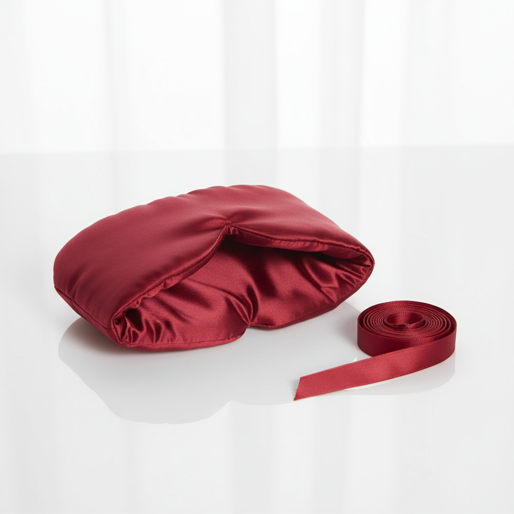 Luxueus Zijde Slaapmasker – Volledig Donker, Ademend & Zacht Comfort