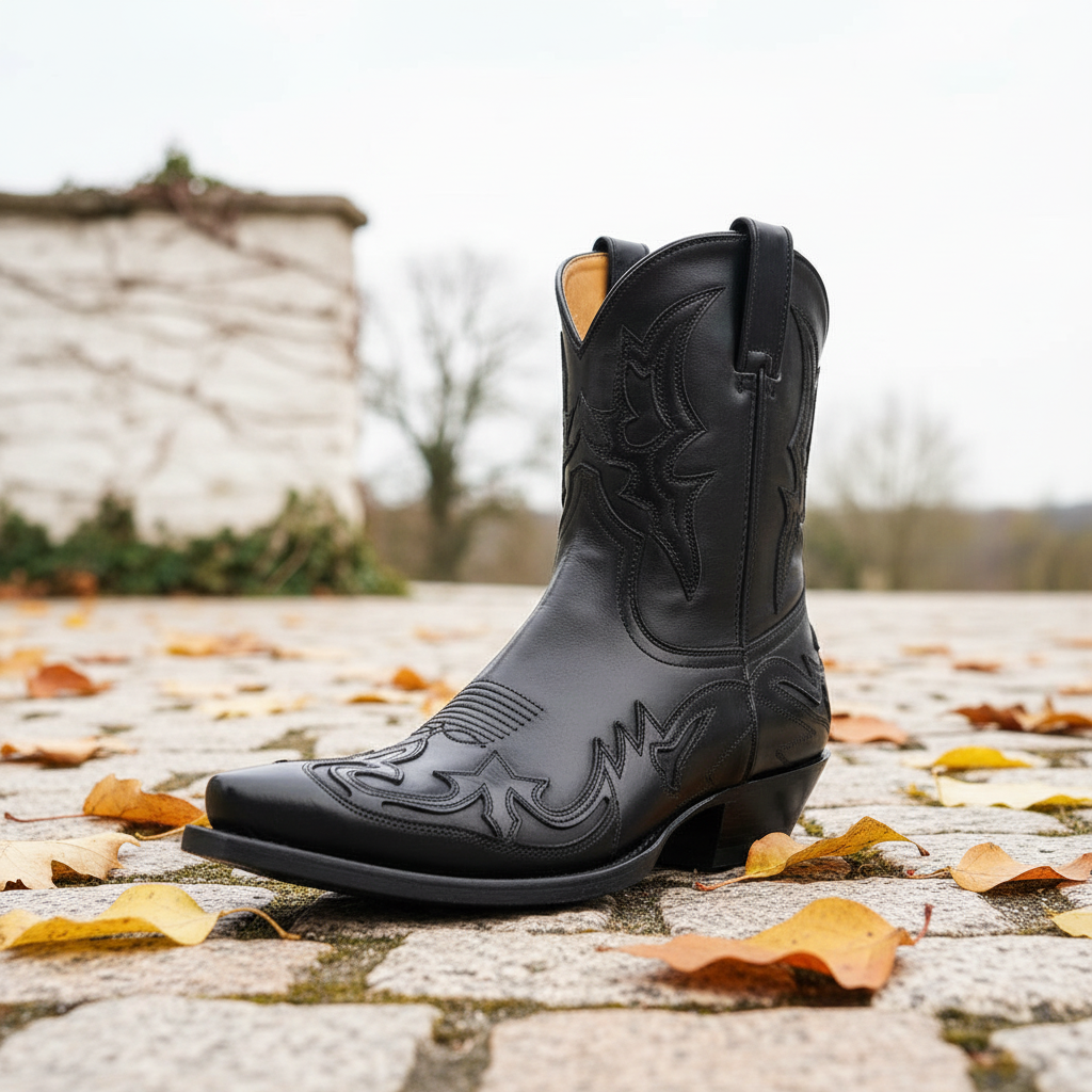 Comfortabele Leren Cowboystiefels voor Duurzame Stijl 1