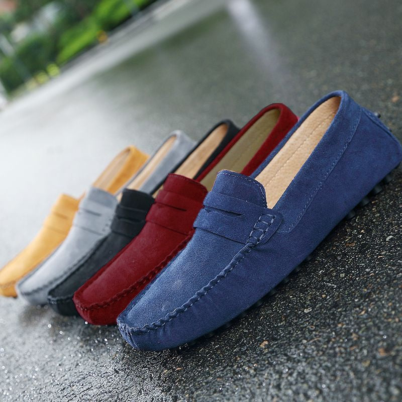 Comfortabele Suede Loafers voor Heren – Stijlvolle Casual Schoenen 1