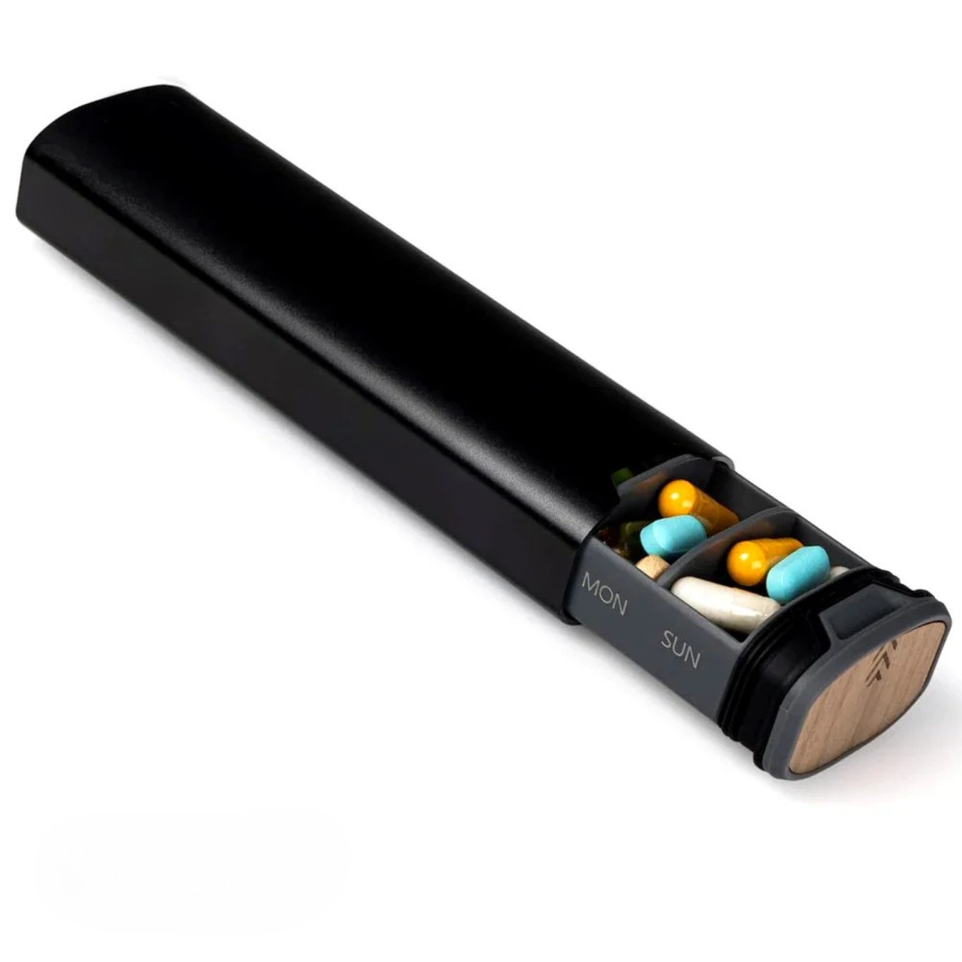 Compacte Lekvrije Pillendoos voor Gemakkelijke Medicatieorganisatie