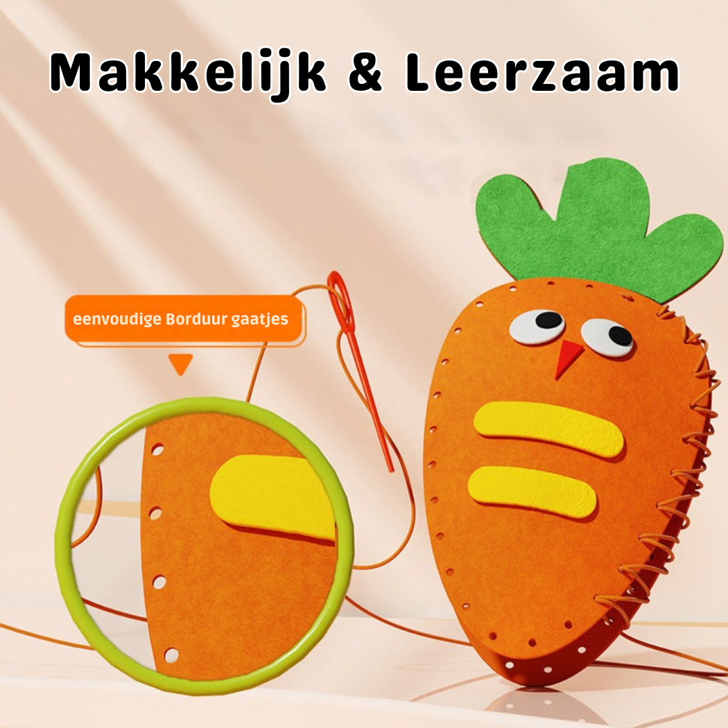 Creatieve Borduurset voor Kinderen - Stimuleer Fantasie en Motoriek 7