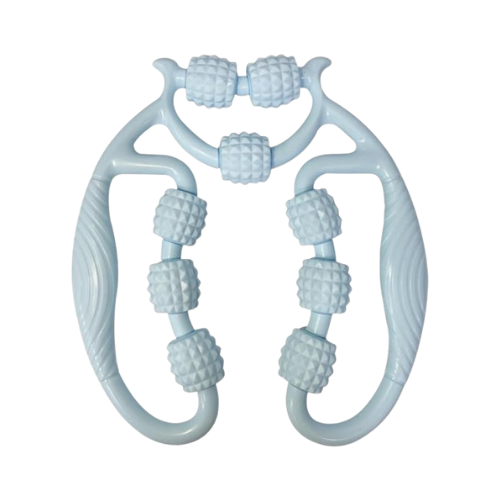 Diepe Spierontspanning met Ergonomische Massageroller voor Lichtere Benen