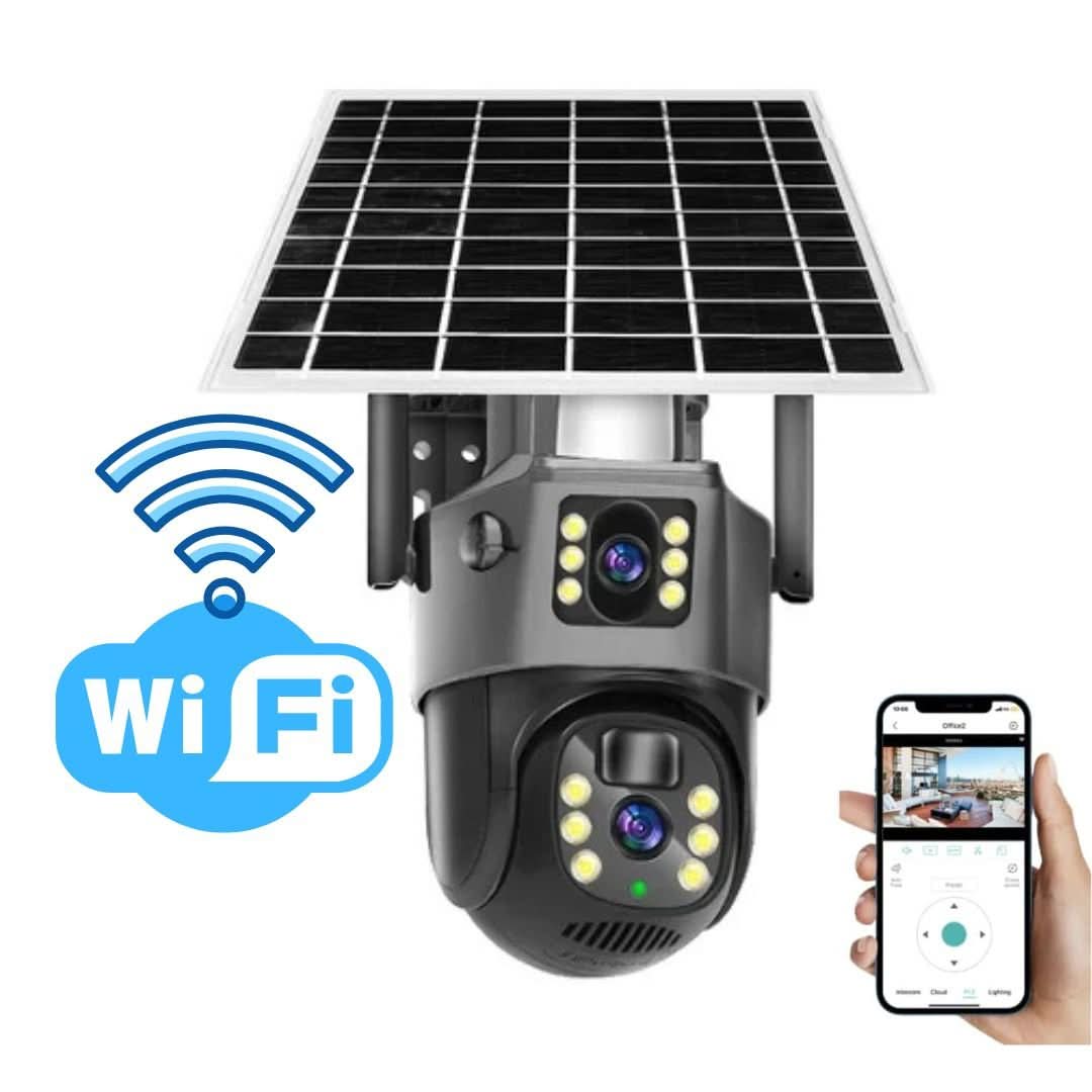 Draadloze Beveiligingscamera met Zonnepaneel voor 360° Beveiliging 2