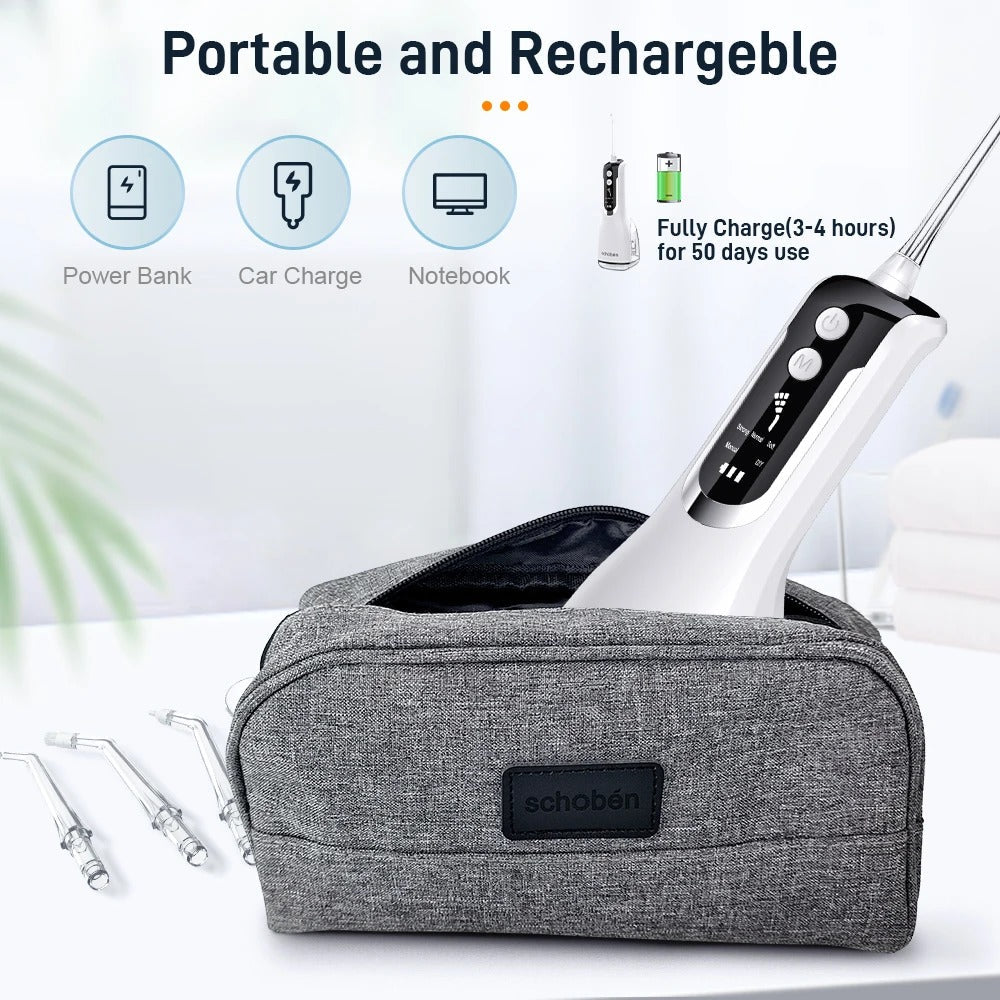 Draadloze Waterflosser voor Diepe Reiniging en Comfort