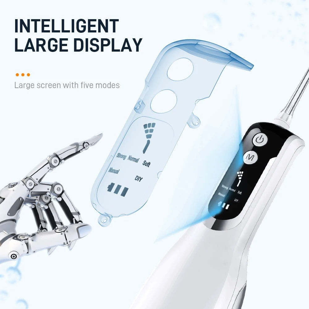 Draadloze Waterflosser voor Diepe Reiniging en Comfort