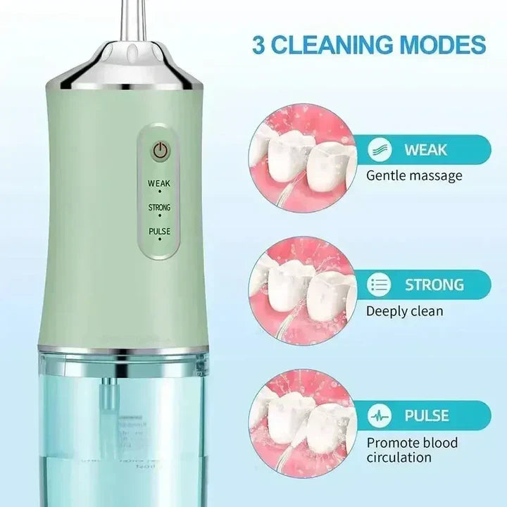 Draadloze Waterflosser voor Grondige Mondverzorging – Oplaadbaar en Handig