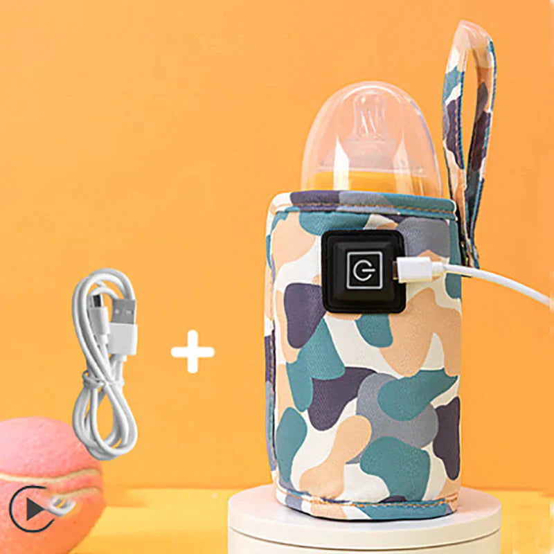 Draagbare Flesverwarmer Voor Onderweg Met USB Verwarming 11