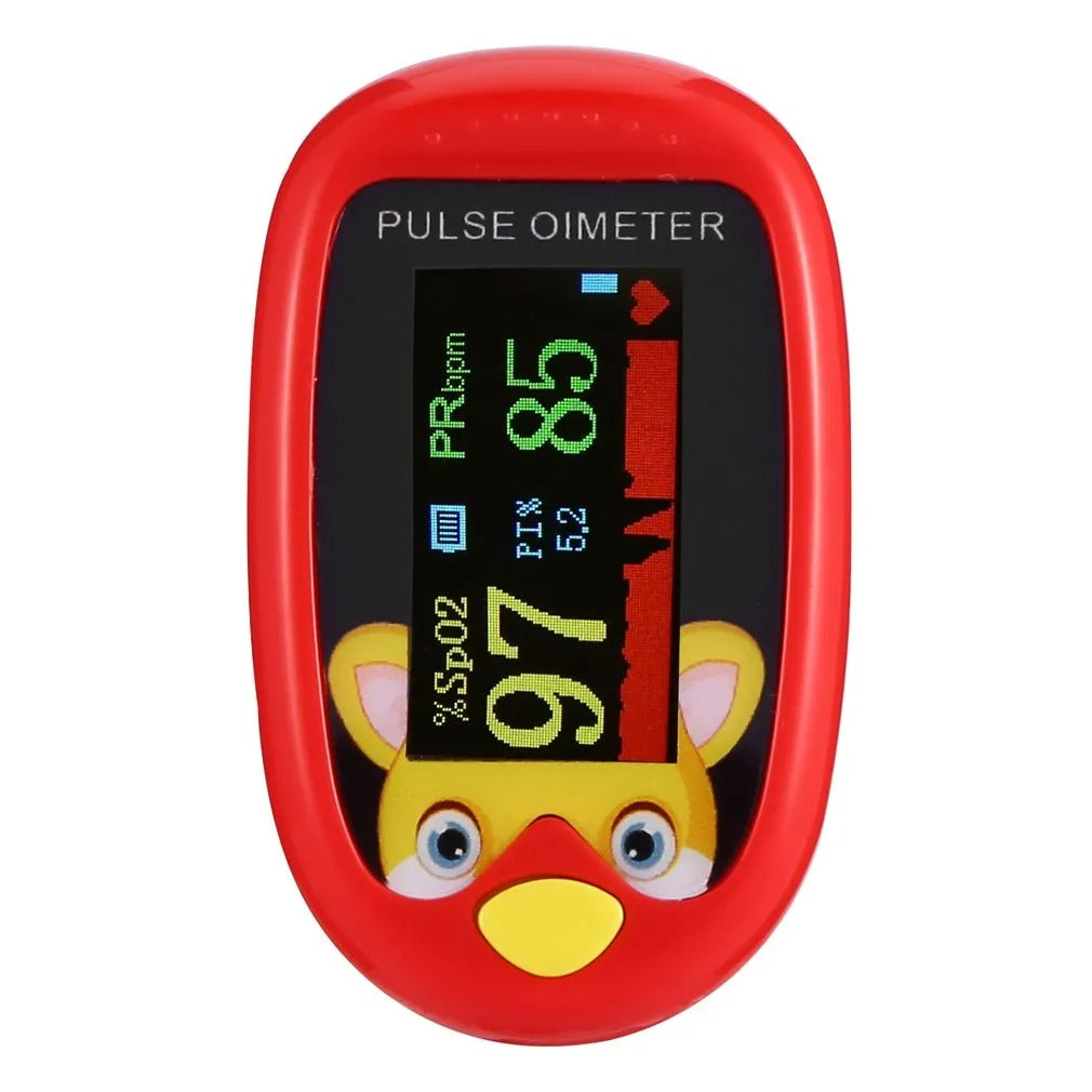 Draagbare Pulsoximeter voor Kinderen – Nauwkeurige Gezondheidsmonitor