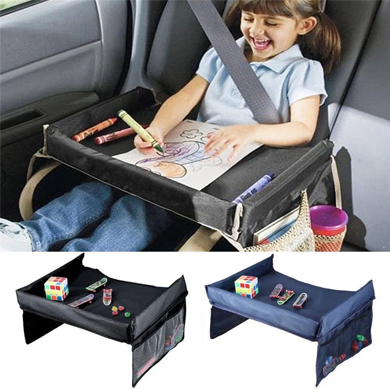 Ergonomisch Reisetablet voor Kinderen met Ruime Zijvakken 6