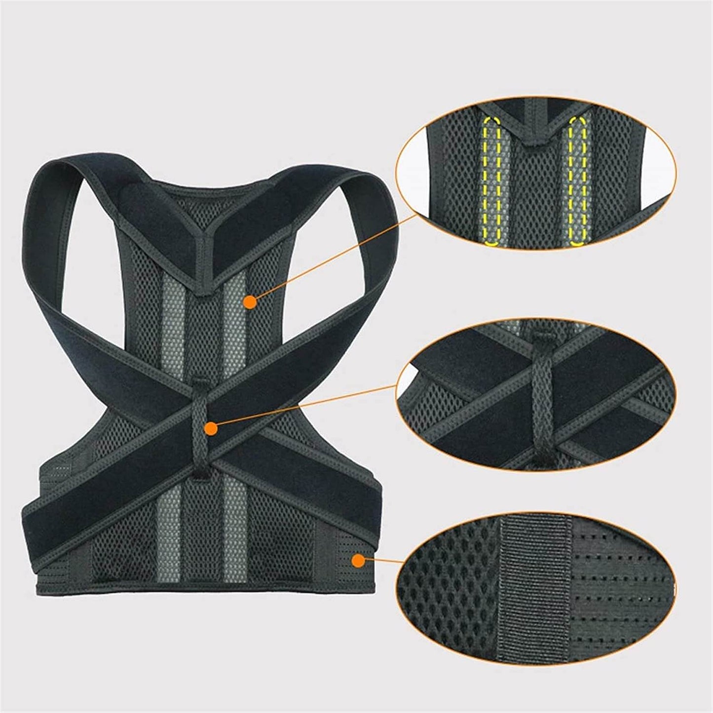 Ergonomisch Steunvest voor Verbeterde Houding – Comfortabel en Ademend