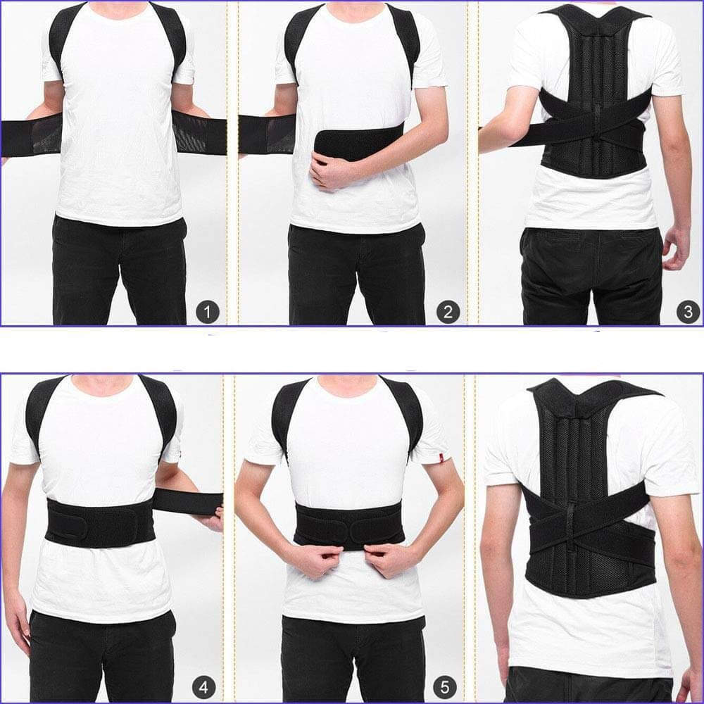 Ergonomisch Steunvest voor Verbeterde Houding – Comfortabel en Ademend