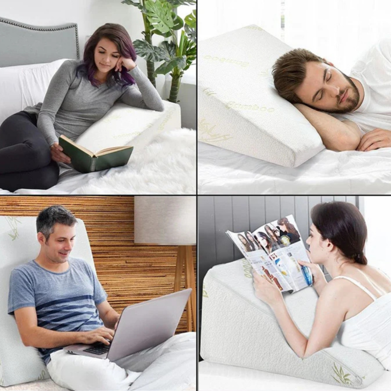 Ergonomisch Wig Rugkussen voor Optimale Ondersteuning