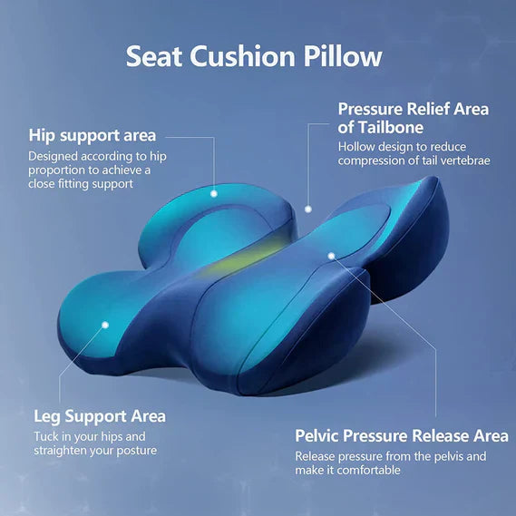 Ergonomisch Zitkussen voor Comfort en Ondersteuning – Traagschuim