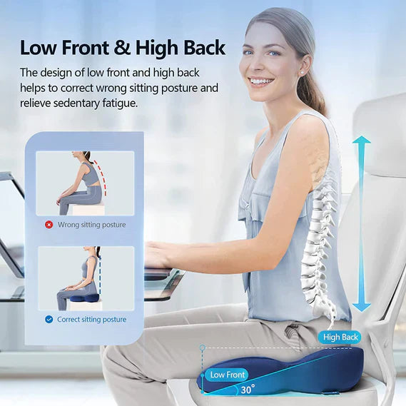 Ergonomisch Zitkussen voor Comfort en Ondersteuning – Traagschuim