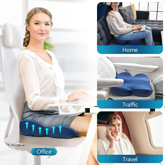 Ergonomisch Zitkussen voor Comfort en Ondersteuning – Traagschuim