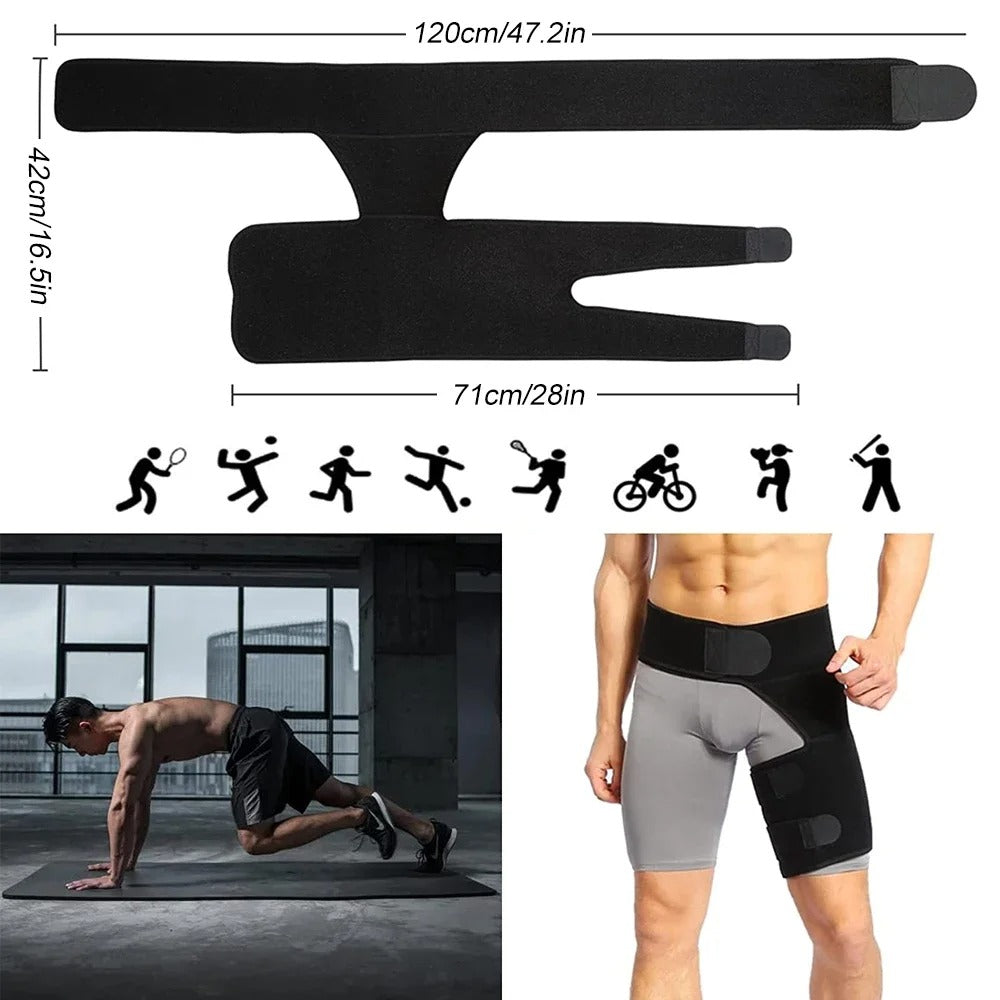 Ergonomische Heupbrace voor Comfort en Ondersteuning – Verstelbaar