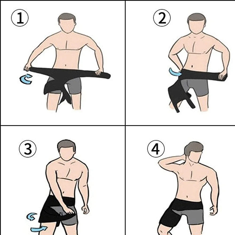 Ergonomische Heupbrace voor Comfort en Ondersteuning – Verstelbaar