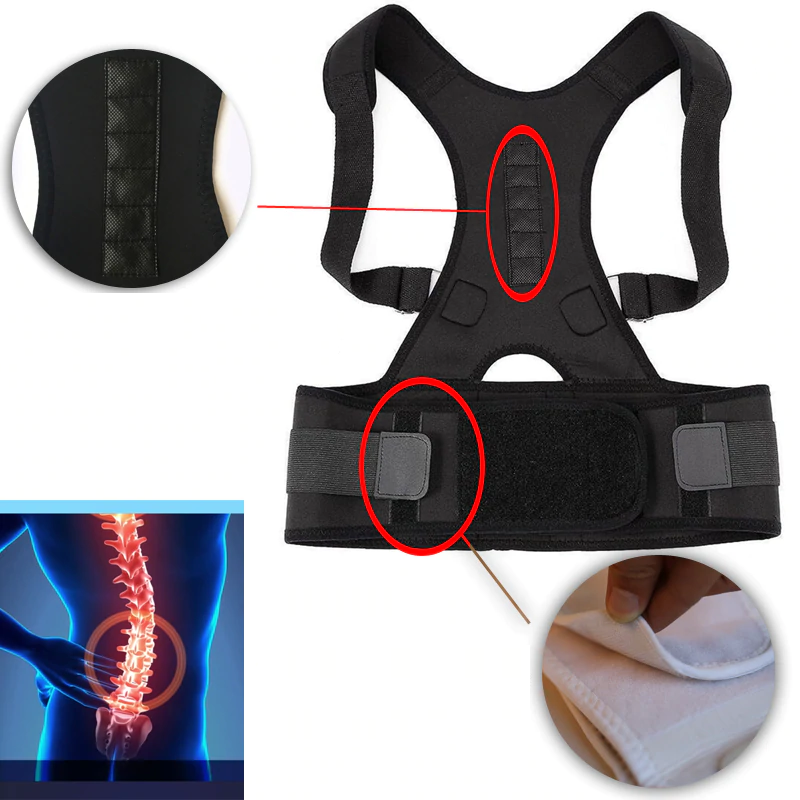 Ergonomische Rugcorrector voor Comfort en Ondersteuning – Discreet Gebruik