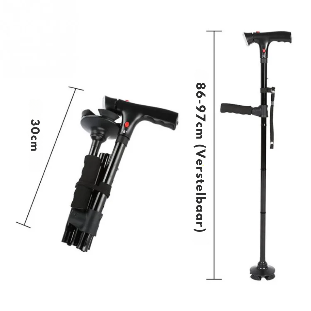 Ergonomische Wandelhulp voor Extra Stabiliteit en Comfort