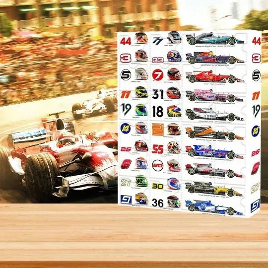 Formule 1 Adventskalender met Dagelijkse Verrassingen – 2024 Editie 1