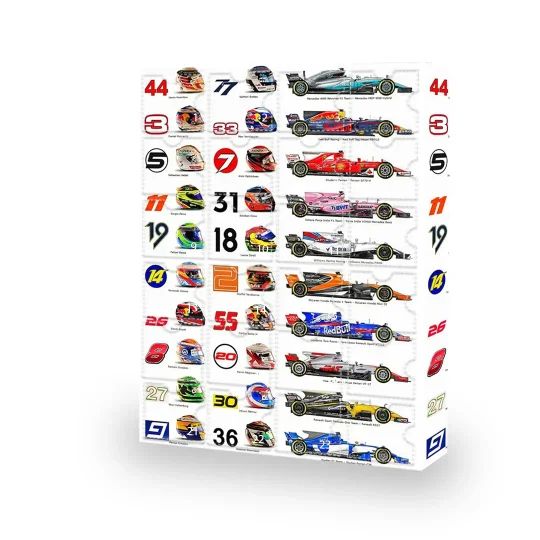 Formule 1 Adventskalender met Dagelijkse Verrassingen – 2024 Editie 2