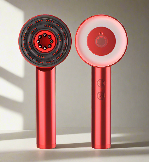 Hoofdmassager met Rode Lichttherapie voor Gezonde Hoofdhuid