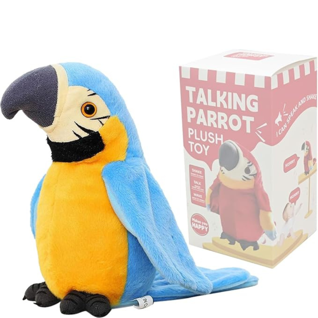 Interactieve Papegaai voor Taalontwikkeling – Knuffelvriend met Beweging 3