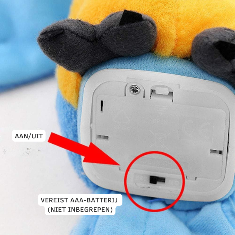 Interactieve Papegaai voor Taalontwikkeling – Knuffelvriend met Beweging 5