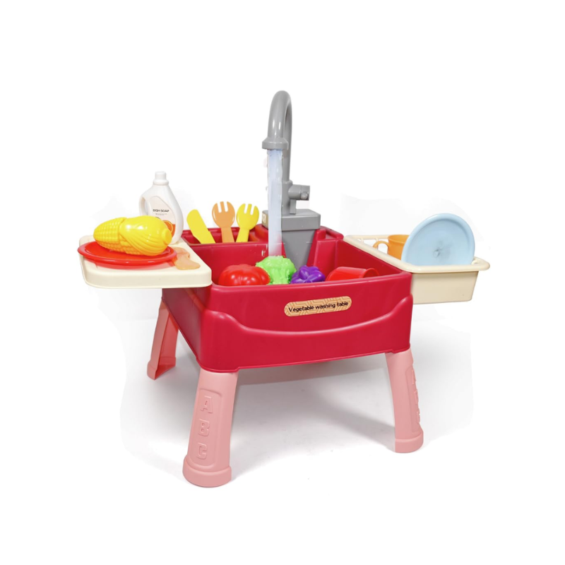 Interactieve Speelkeuken met Werkende Kraan voor Creatief Spel 1