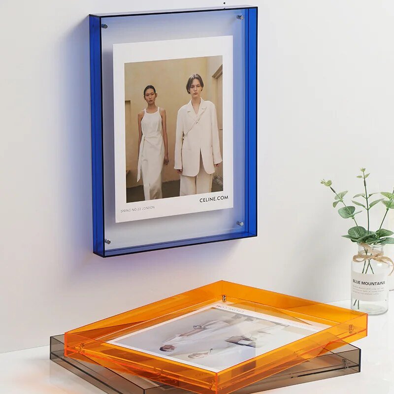 Kleurrijke Acryl Fotolijst voor Unieke Herinneringen – Modern Design 1