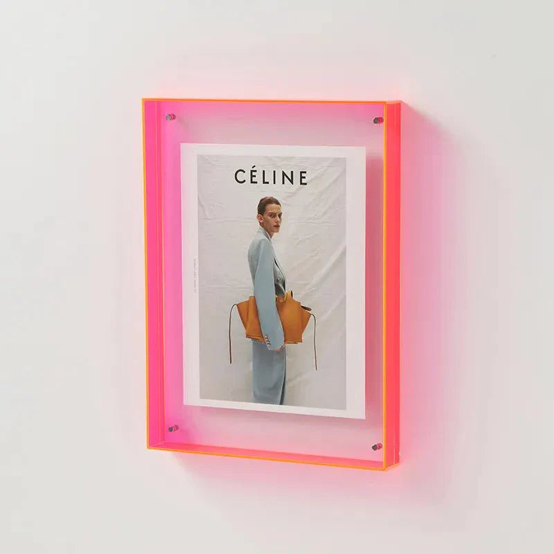 Kleurrijke Acryl Fotolijst voor Unieke Herinneringen – Modern Design 13
