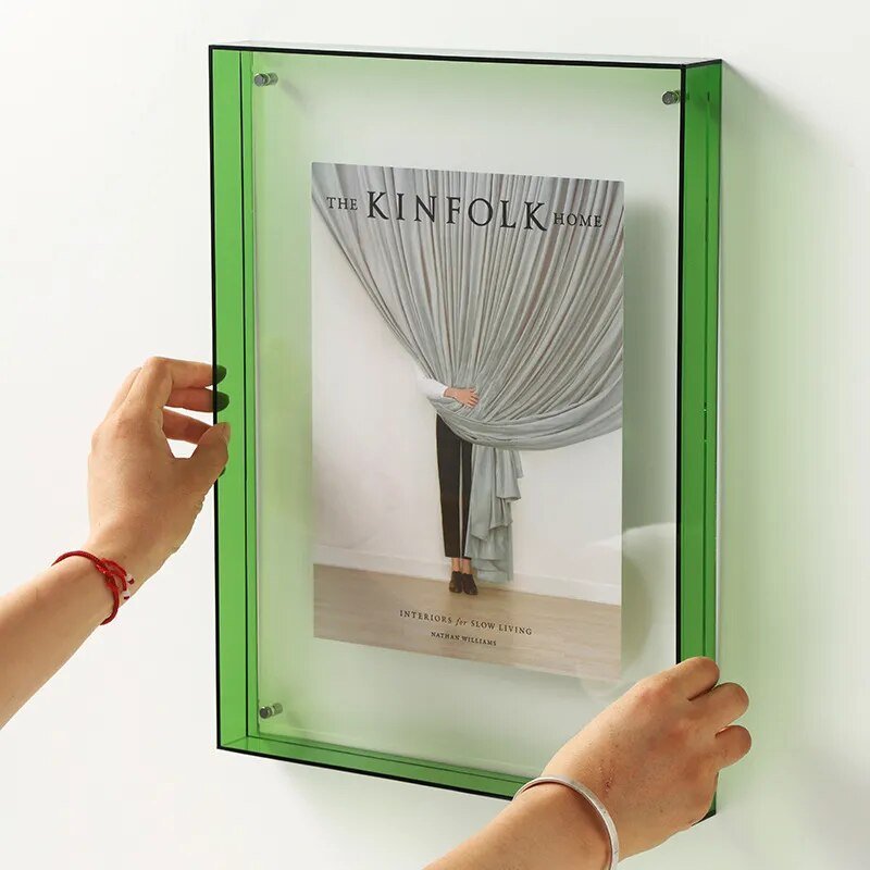 Kleurrijke Acryl Fotolijst voor Unieke Herinneringen – Modern Design 3