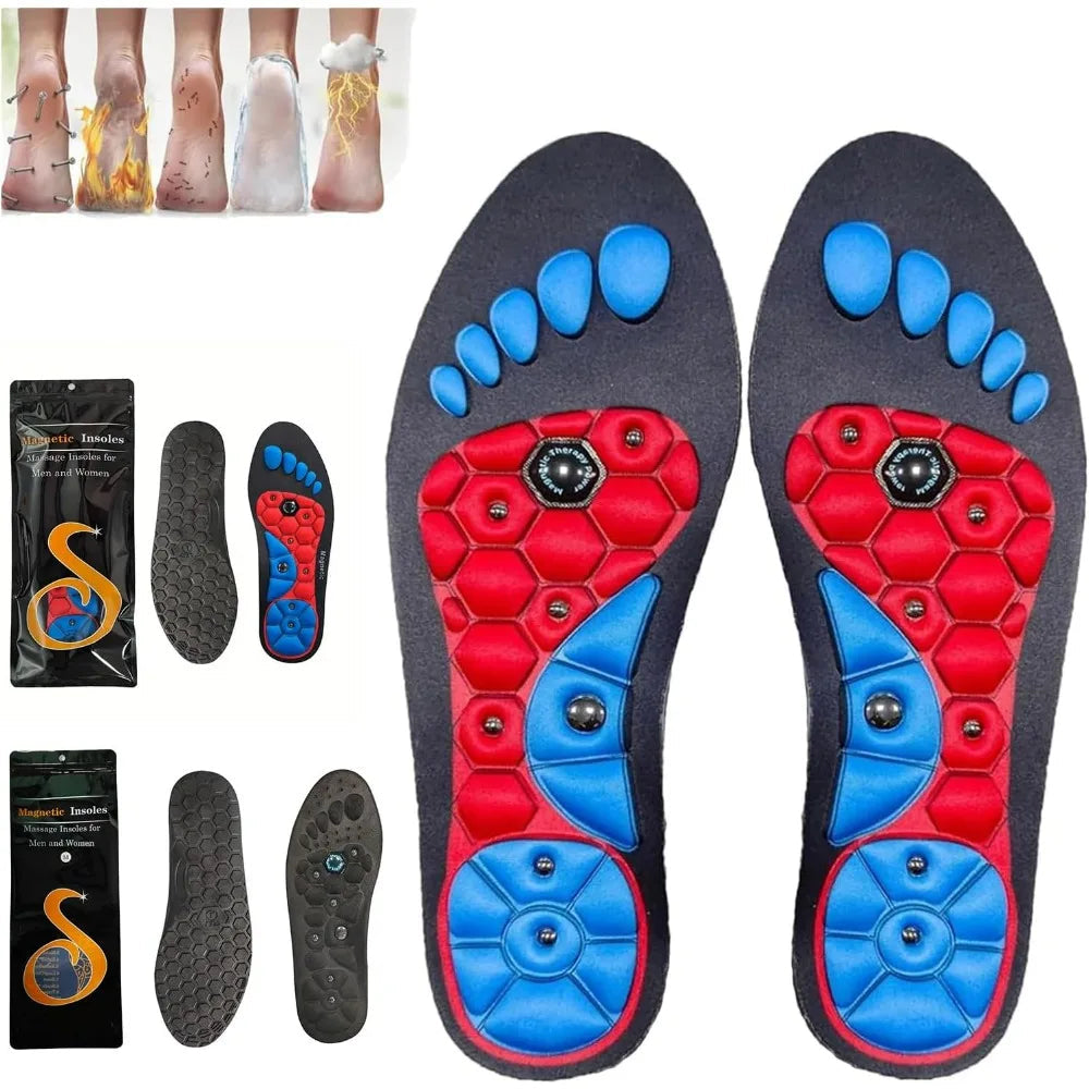 Magnetische Acupressuur-inlegzolen voor Comfort en Vitaliteit