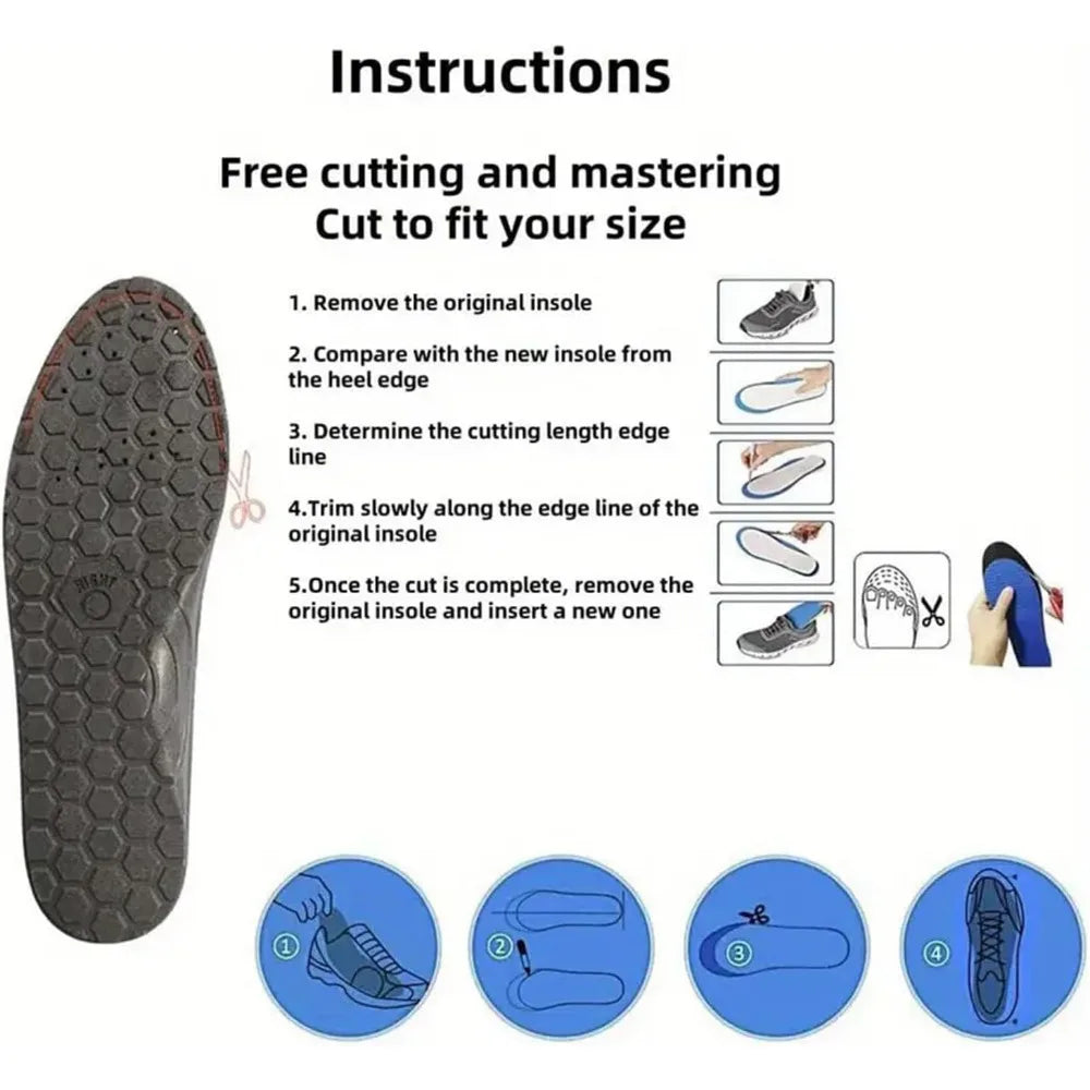 Magnetische Acupressuur-inlegzolen voor Comfort en Vitaliteit