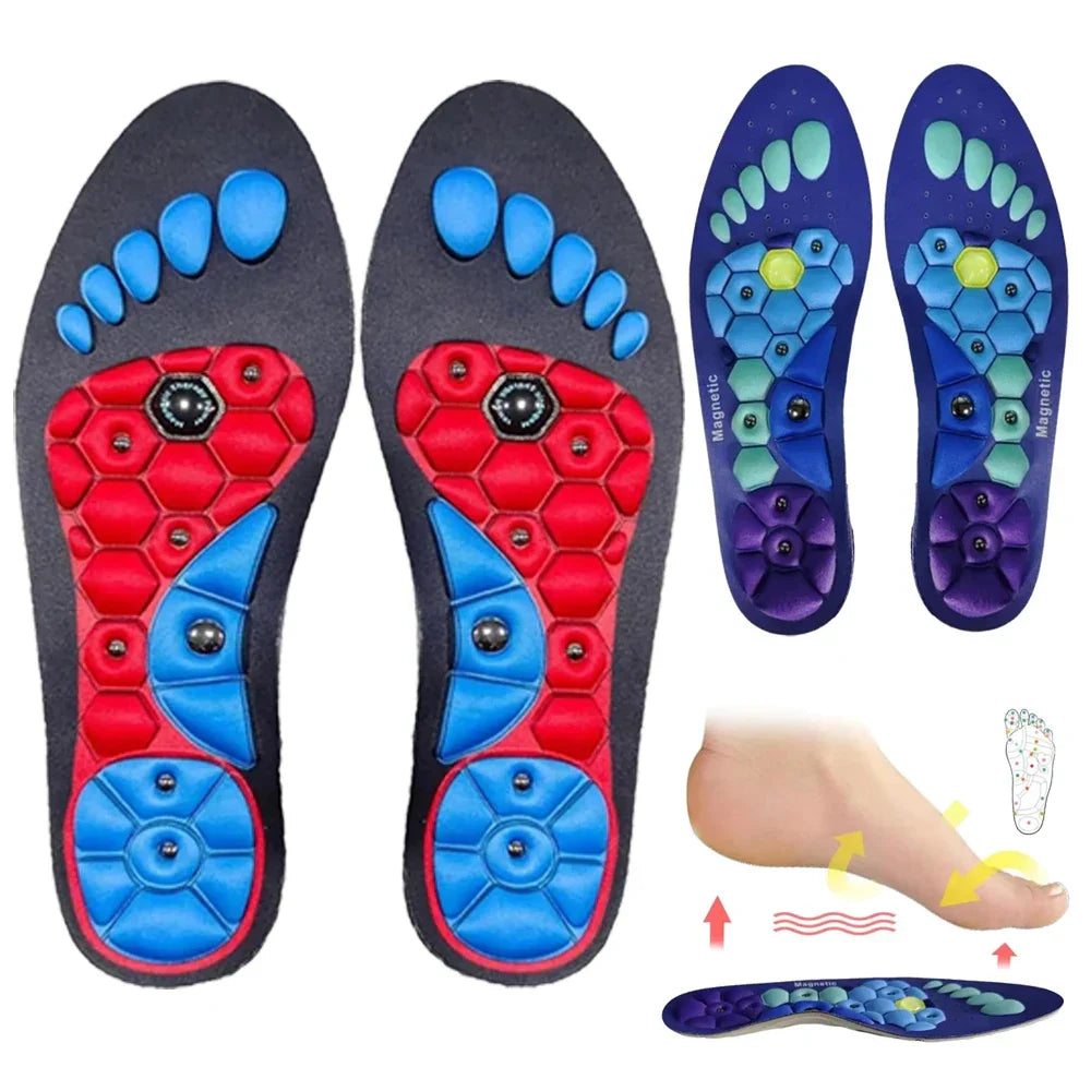 Magnetische Acupressuur-inlegzolen voor Comfort en Vitaliteit