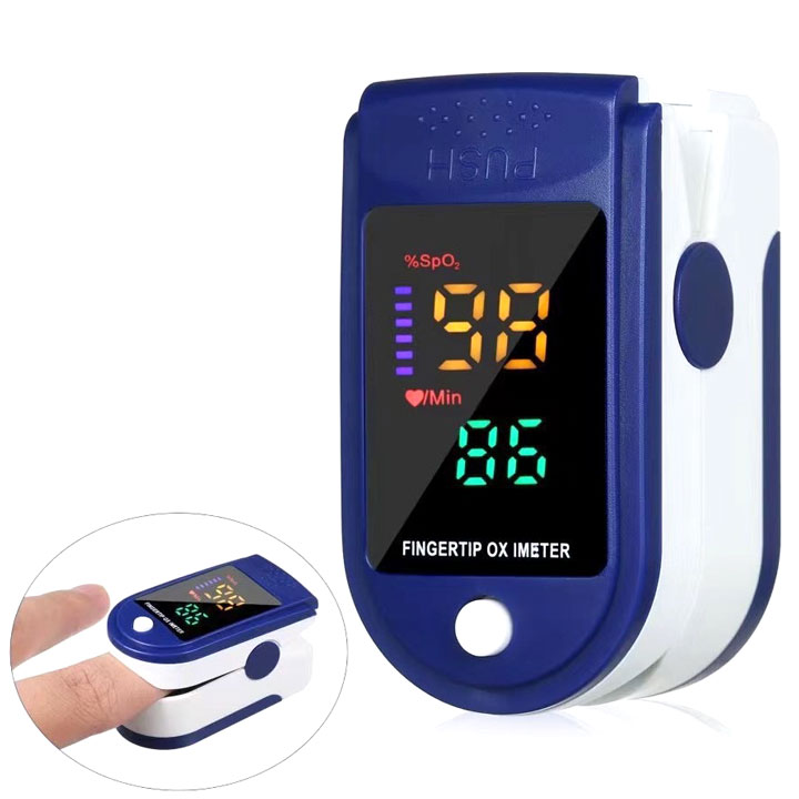 Nauwkeurige Oximeter voor Rustige Hartslag- en Zuurstofmeting