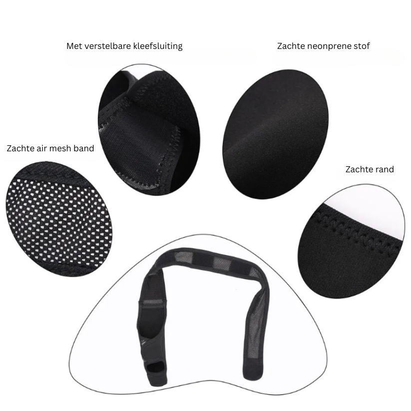 Ondersteunende Kniebrace voor Honden – Comfort en Stabiliteit