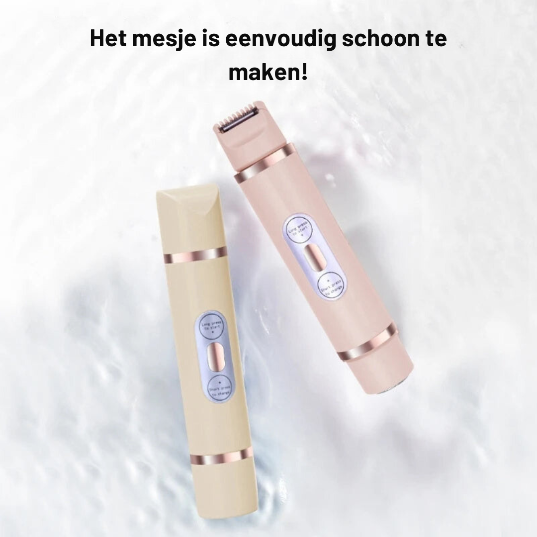 Pijnloze Scheerapparaat voor Gezicht en Lichaam – Draagbare Ontharingsshaver