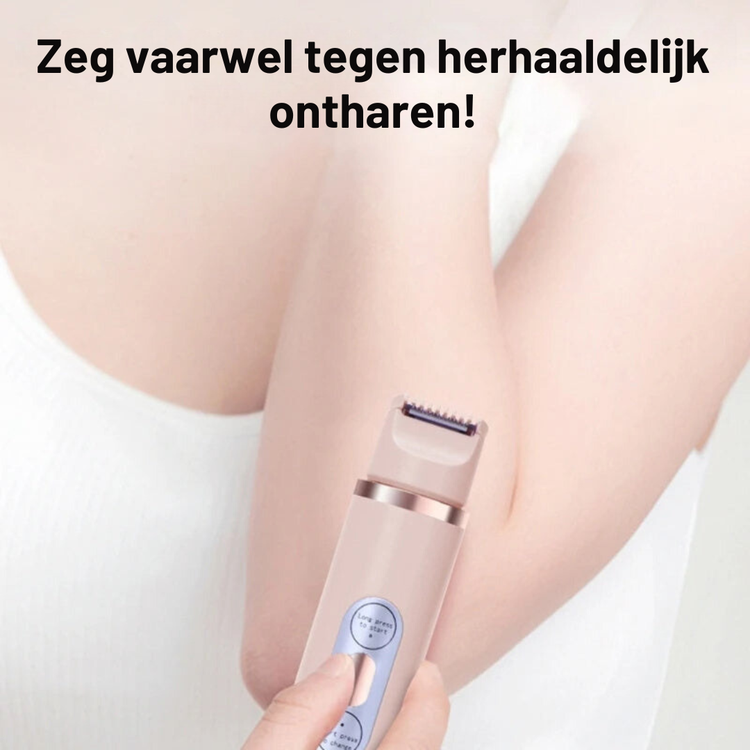 Pijnloze Scheerapparaat voor Gezicht en Lichaam – Draagbare Ontharingsshaver