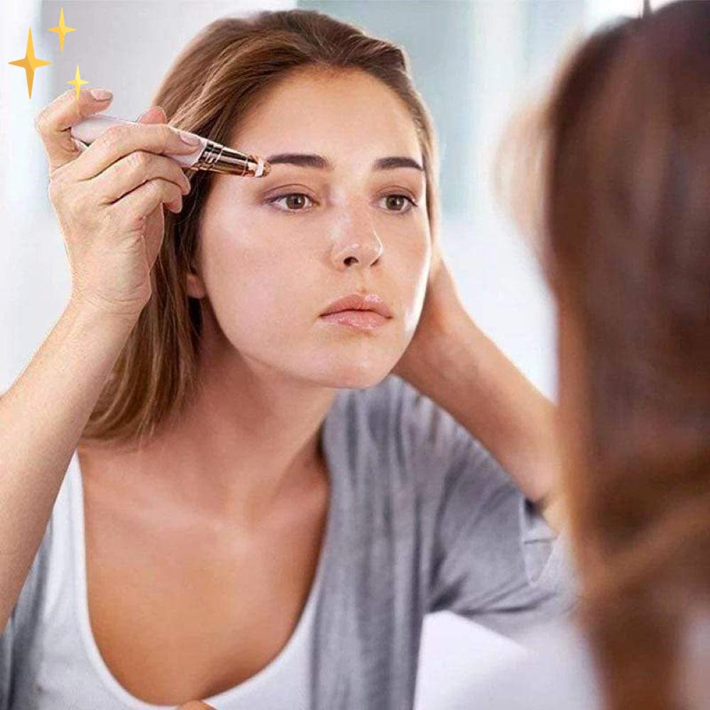 Pijnloze Wenkbrauwtrimmer voor Perfecte Vormgeving – Compact en Ergonomisch