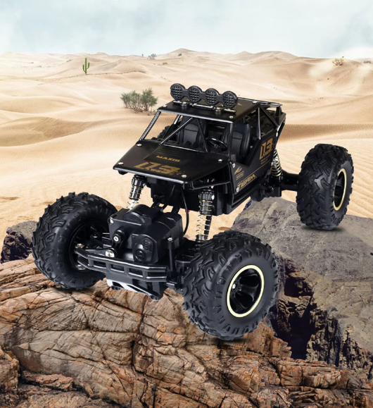 Schokbestendige RC Monstertruck voor Avontuurlijke Offroad Rit 4