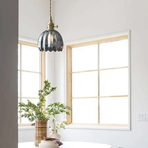 Sfeervolle Bloemenhanglamp voor Gezellige Woonkamer Verlichting 3