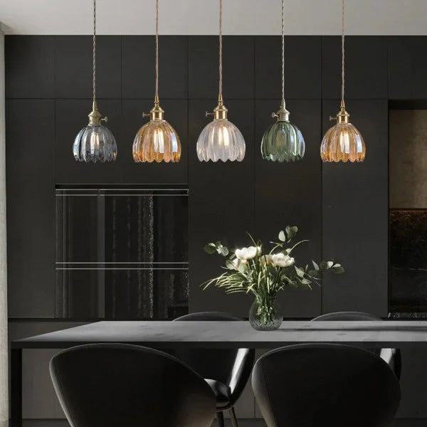Sfeervolle Bloemenhanglamp voor Gezellige Woonkamer Verlichting 4