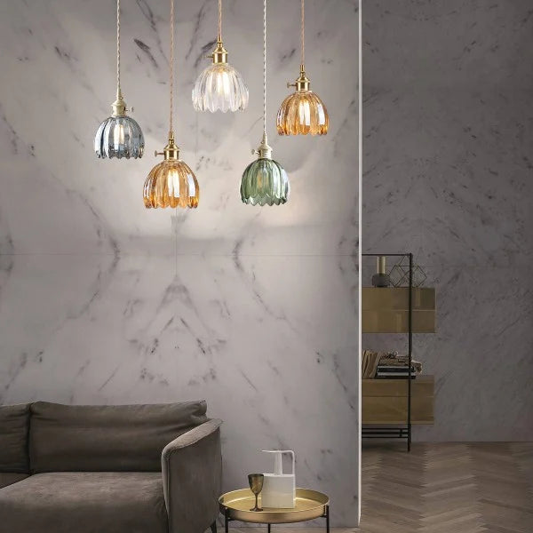 Sfeervolle Bloemenhanglamp voor Gezellige Woonkamer Verlichting 5