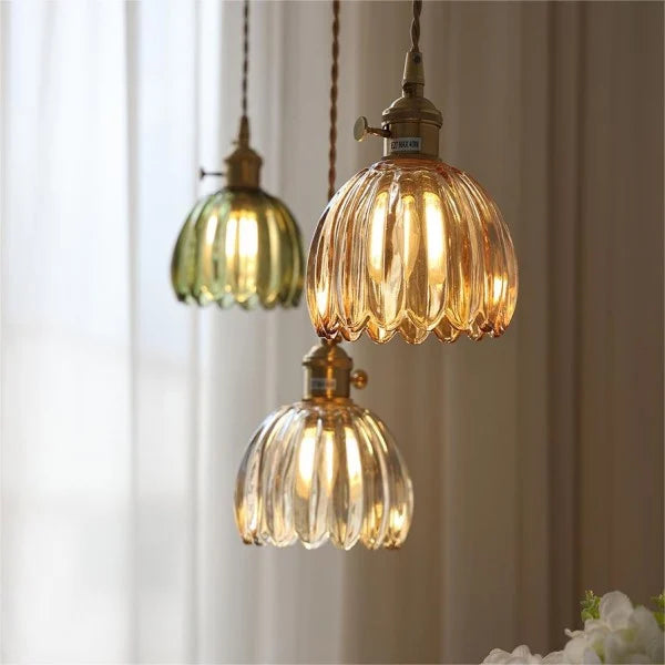 Sfeervolle Bloemenhanglamp voor Gezellige Woonkamer Verlichting 6