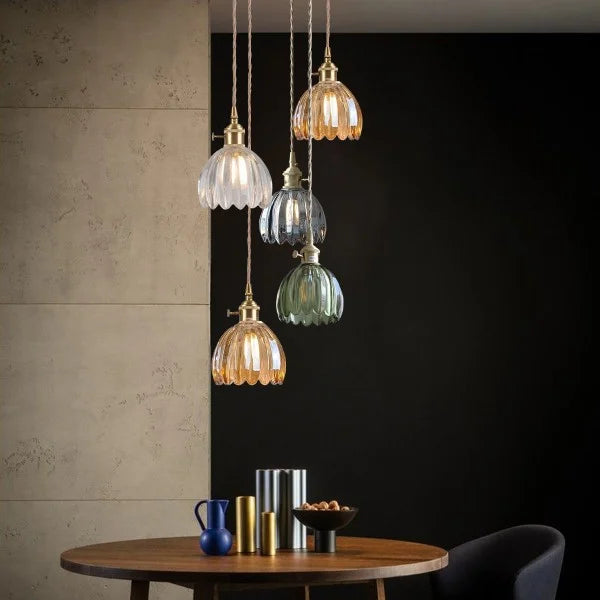 Sfeervolle Bloemenhanglamp voor Gezellige Woonkamer Verlichting 7