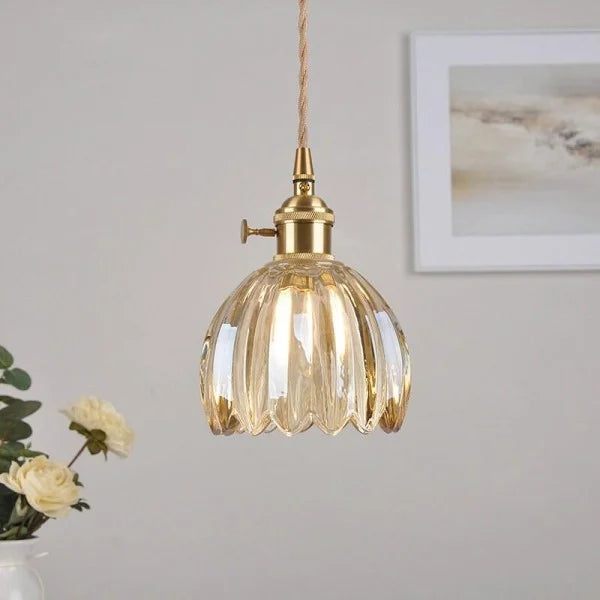 Sfeervolle Bloemenhanglamp voor Gezellige Woonkamer Verlichting 8