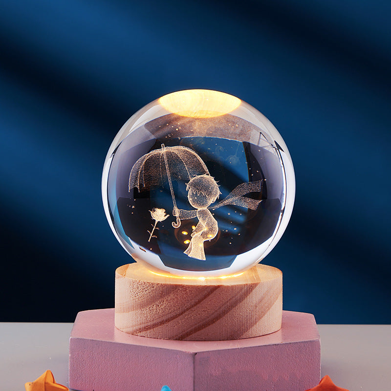 Sfeervolle Nachtlamp voor Ontspanning met 3D Effect en LED 17