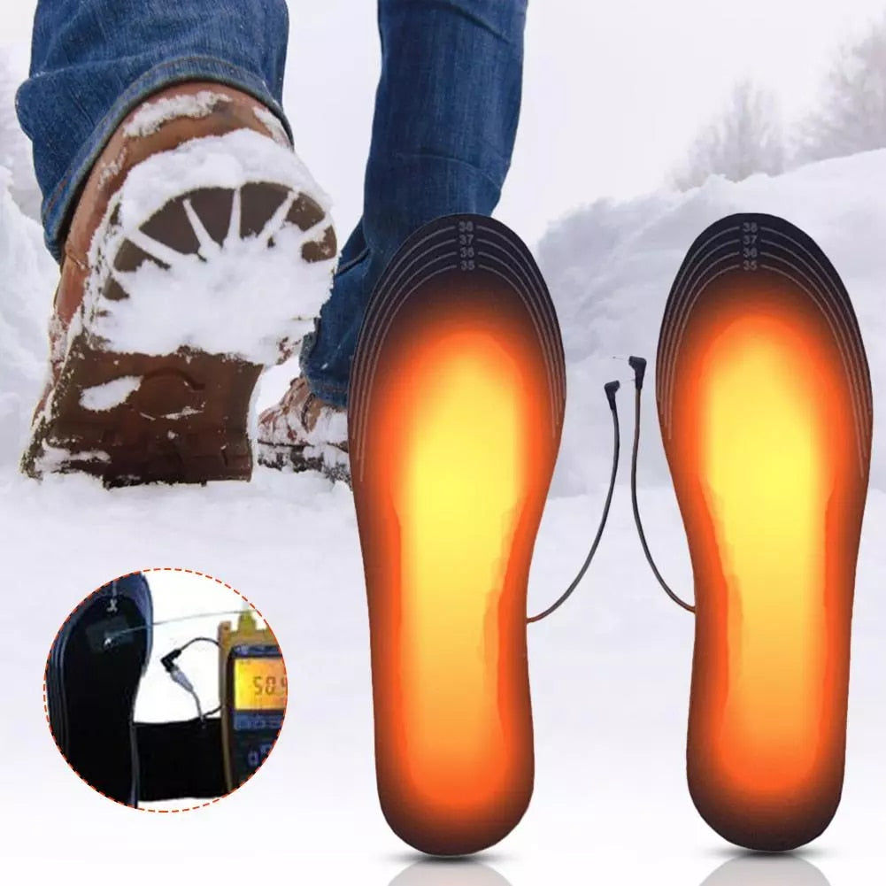 Snel Verwarmde Inlegzolen voor Comfortabele Wintervoeten
