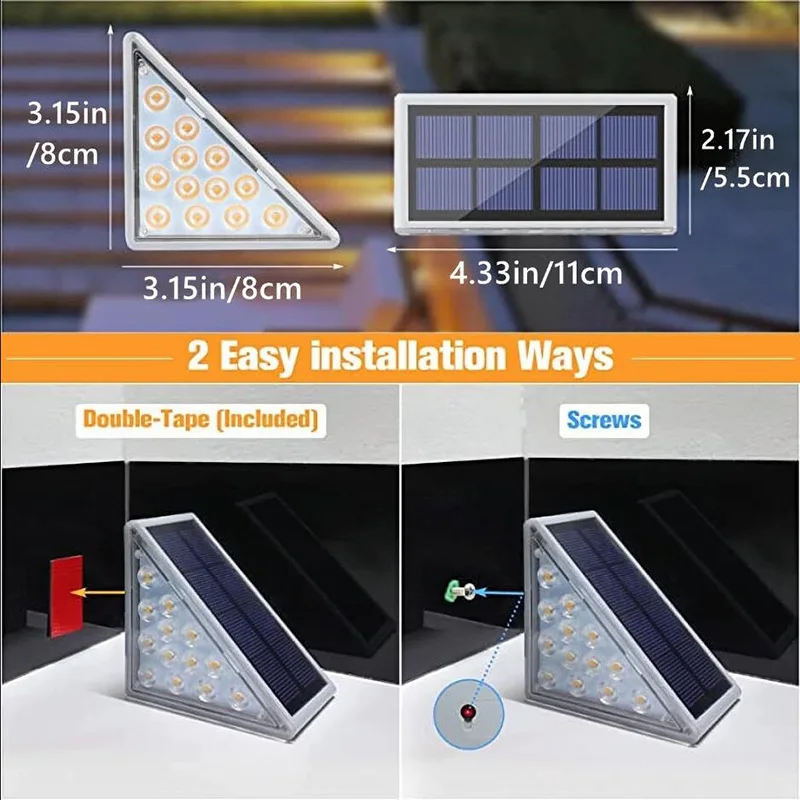 Solar Buitenlamp voor Veiligheid met Automatische Schemersensor 4